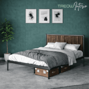 Bed King Size Metal Frame