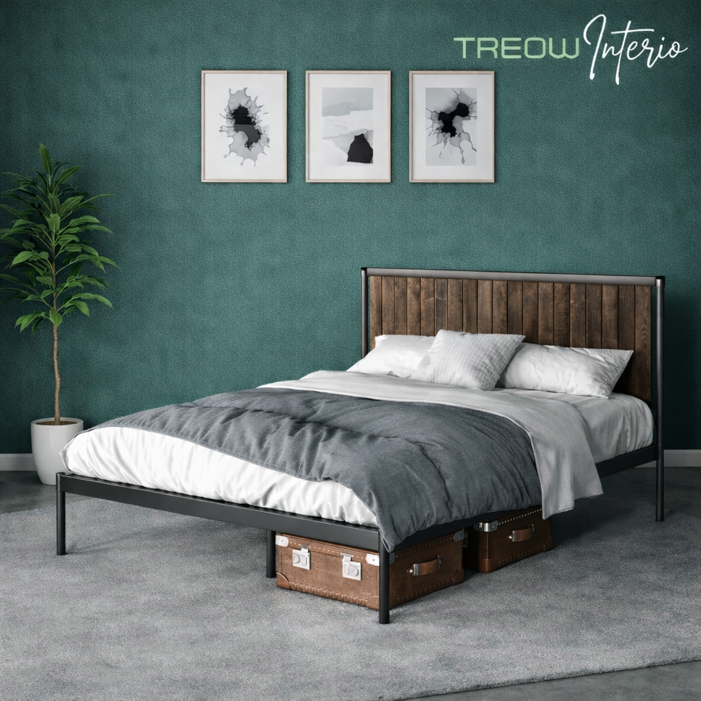 Bed King Size Metal Frame