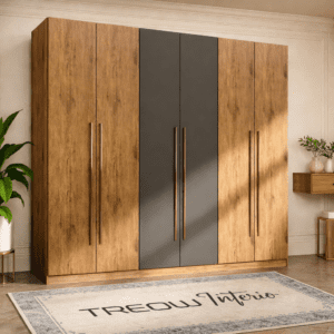 Treow Axis 6-Door Wardrobe
