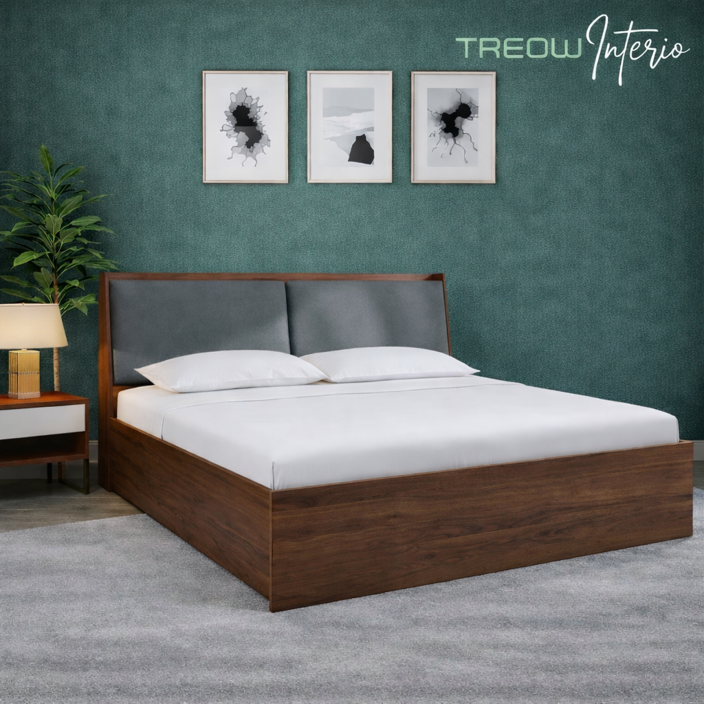 King Size Bed with Hydraulic Lift